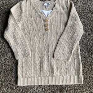 Christopher & Banks Beige Knit Sweater